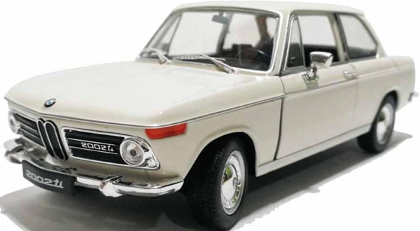 WEL24053WBL - Coche de 1966 color blanco - BMW 2002 TI 2 puertas - 1