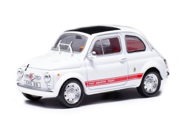 IXOCLC484N.22 - FIAT Abarth 595 SS 1957 Blanco - 1