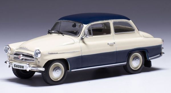 IXOCLC545N.22 - 1959 SKODA Octavia Beige y Azul - 1