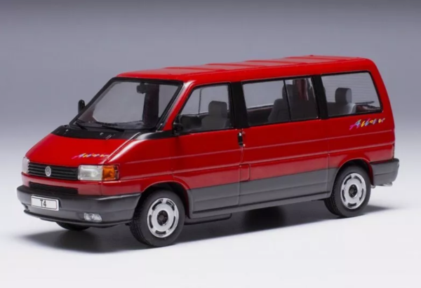 IXOCLC555N.22 - VOLKSWAGEN T4 Multivan Allstar 1992 rojo - 1