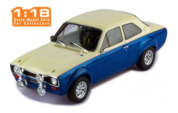 IXO18CMC124.22 - 1974 FORD Escort MKI RS1600 Azul y Blanco Perla - 1