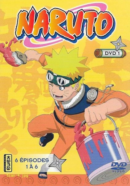 DVDDV2642 - DVD Naruto Vol 1 los primeros 6 episodios de la serie animada - 1