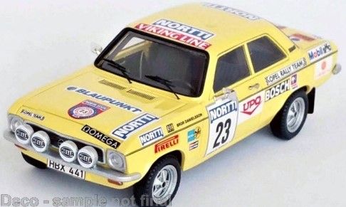 TRODSN48 - OPEL Ascona A #23 Rally de los 1000 Lagos 1974 B.DANIELSSON / B.SUNDBERG - Limitado a 150 ex. - 1