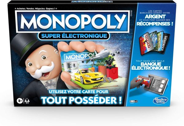 HASE8978 - MONOPOLY Super électronique | dados 8 años - 1