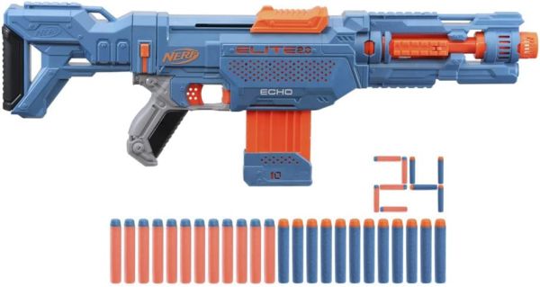 HASE9533 - NERF Elite 2.0 Echo CS-10 con 24 dardos - 1