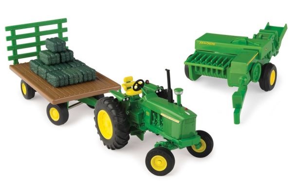 ERT46667 - JOHN DEERE con empacadora pequeña y bandeja para maletero pequeña incluida - 1