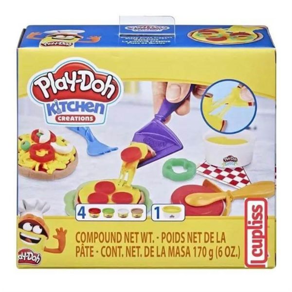 HASF1726 - Pizza con 4 tarros Creaciones de cocina PLAY-DOH - 1