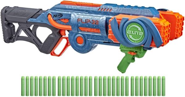 HASF2553 - NERF Elite 2.0 Flipshots Flip-32 con 32 dardos - 1