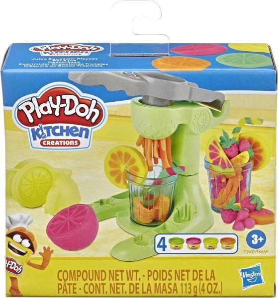 HASF7437 - Exprimidor con 4 tarros PLAY-DOH Kitchen Créations - 1