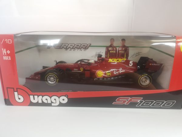 BUR16808V-5 - FERRARI Scuderia SF1000 F1 #5 2020 S.Vettel - 1