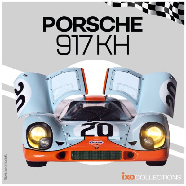 IXC.POR.FK - PORSCHE 917 KH #20 24H du Mans 1970 GULF - KIT COMPLETO 839 piezas - 1