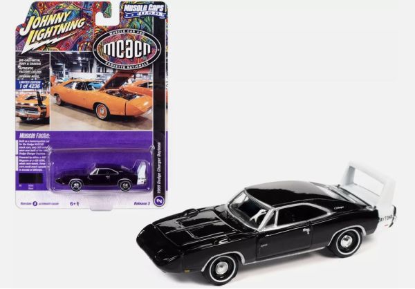 JLMC031B-B - DODGE Charger Daytona 1969 Negro de la serie MUSCLE CARS 2022 en blister - 1