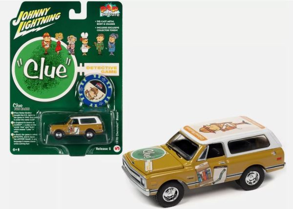 JLPC007-E - CHEVROLET Blazer 1970 marrón - CLUE - de la serie POP CULTURE 2022 en blister - 1