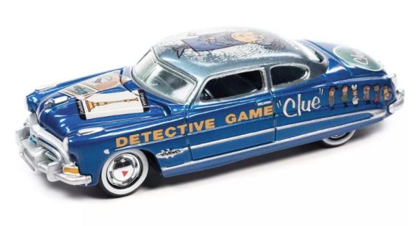 JLPC008-B - Hudson Hornet 1951 azul - CLUE - de la serie POP CULTURE 2022 en blister - 1