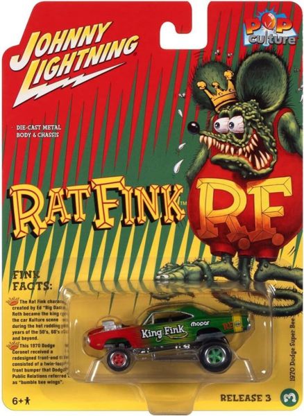 JLPC008-C - DODGE Super Bee 1970 - RAT FINK - de la serie POP CULTURE 2022 en blister - 1