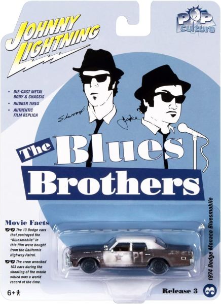 JLSP215 - DODGE Monaco BluesMobile 1974 - BLUES BROTHERS en blister - 1