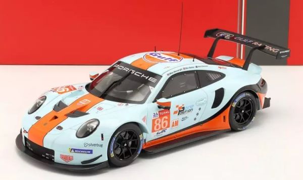 IXO-LEGT18008B - PORSCHE 911 RSR #86 Team GULF Racing conducido por Wainwright/Barker/Davison en las 24 Horas de Le Mans 2018 - 1