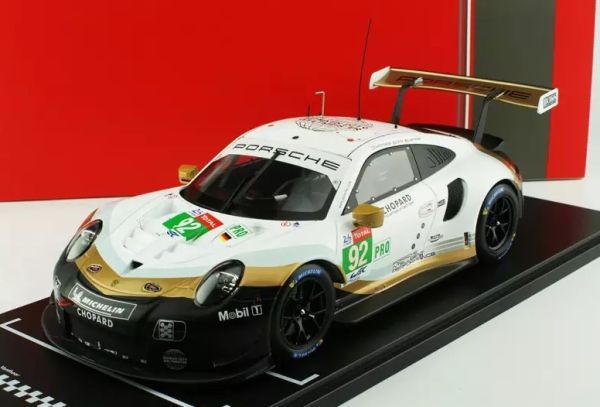 IXO-LEGT18024 - PORSCHE 911 RSR #92 conducido por Christensen/Estre/Vanthoor en las 24 Horas de Le Mans de 2019 - 1