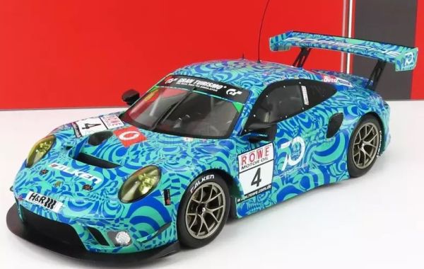 IXO-LEGT18034 - PORSCHE 911 RSR #4 diseño de camuflaje falken 4 VLN Nurburgring 2018 RAGGINGER/TANDY/VANTHOOR - 1