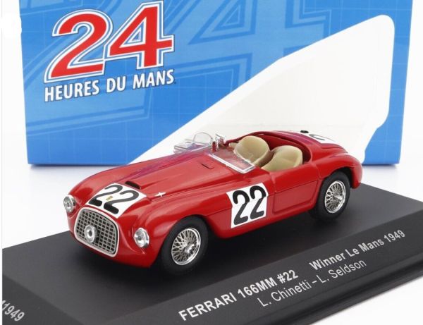 IXOLM1949 - FERRARI 166M #22 Winnaar van de 24 uur van Le Mans 1949 L.CHINETTI / L.SELDSON - 1