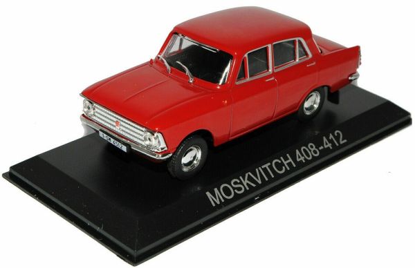 MAGLCMOS408-412 - MOSKVITCH 408-412 1965 rojo vendido en blister - 1