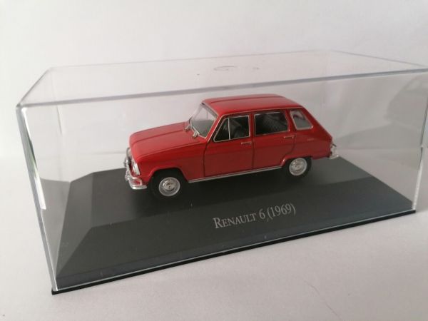 MAGARG27 - RENAULT 6 1969 rojo en blister - 1