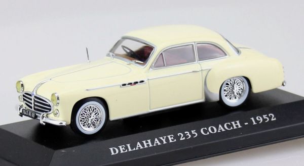 MAGCSDE235 - DELAHAYE 235 Autocar 1952 beige - 1