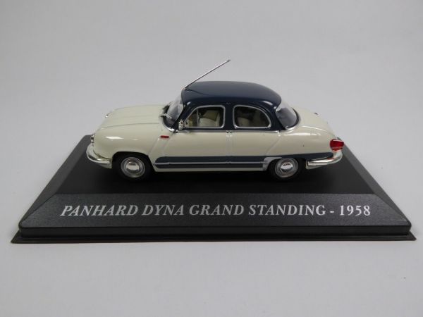 MAGCSPADYNAGRAND - PANHARD Dyna Grand Standing 1958 Blanco y azul - 1