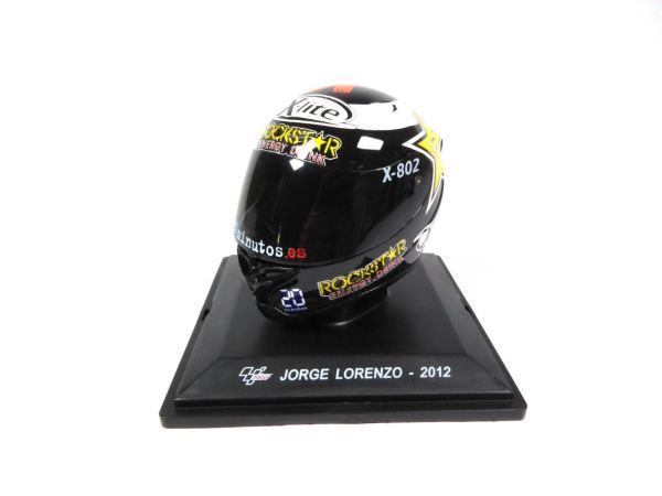 MAGHEL002 - Casco Jorge LORENZO - Moto GP - Campeón del Mundo 2012 - 1