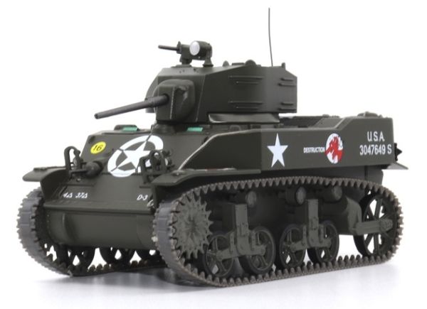 MCITY23172 - TANQUE Leger M5A1 37º Batallón de tanques de Francia Septiembre de 1944 - 1