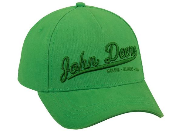 MCL201919011 - Casquillo basecap JOHN DEERE 3D verde - 1