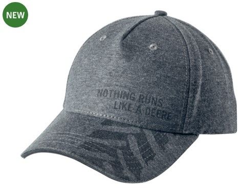 MCL202301011 - Gorra de béisbol huellas de neumáticos JOHN DEERE gris - 1