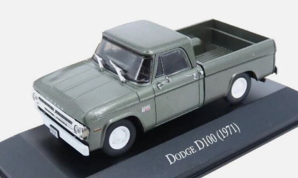 MAGMEXD100 - DODGE D100 1971 Verde oscuro - 1