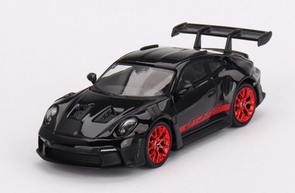 MGT00681-L - PORSCHE 911 (992) GT3 RS Negro con marca roja - 1