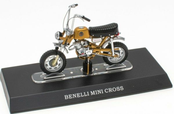 MAGMOT009 - Ciclomotor BENELLI mini cross oro - 1