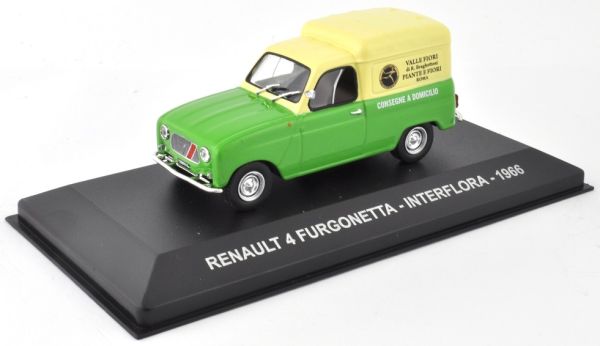 NET0038 - Furgoneta RENAULT R4 1966 Interflora italiana - 1