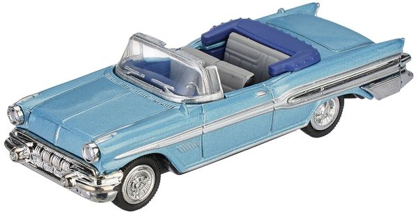 NEW48013P - PONTIAC Bonneville descapotable 1957 azul - 1