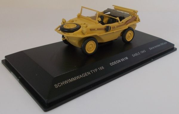 ODE061M - VOLKSWAGEN Schwimmwagen anfibio sable 1943 ejército alemán limitada a 500 ejemplares - 1