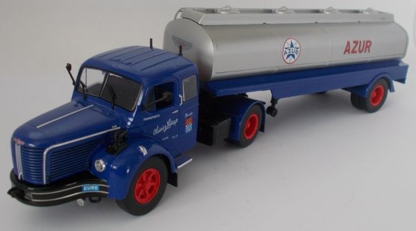 ODE068 - BERLIET TLM 4x2 Transportes Olivier Leloup con tanque AZUR - 1