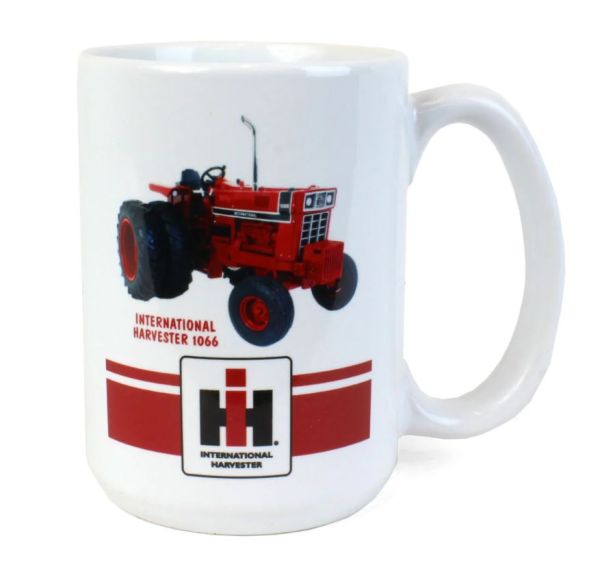 OBT162 - Taza con tractor INTERNATION Hasverster 1066 - 1