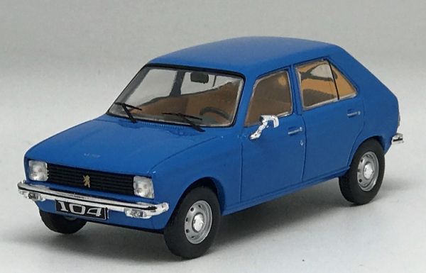 ODE127 - PEUGEOT 104 1972 Azul - Limitado a 500 unidades. - 1