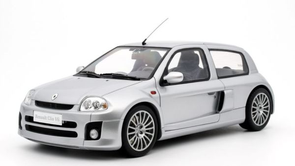 OT1034 - RENAULT Clio V6 Fase 1 2001 Plata - 1