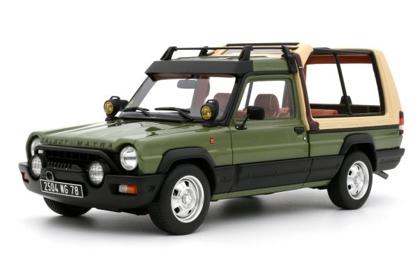 OT1096 - TALBOT Matra Rancho Convertible 1981 Verde - 1