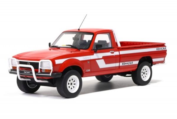 OT436 - PEUGEOT 504 Pick-up Dangel 1993 Rojo fuego - 1