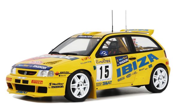 OT445 - Kit coche SEAT Ibiza Amarillo #15 Rally Montecarlo 1998 H.ROVANPERA - 1