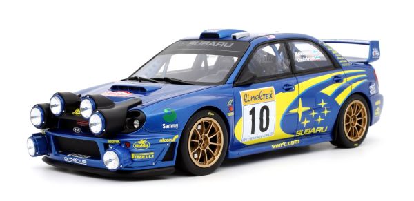 OT784 - SUBARU Impreza WRC #10 Rallye de Monte Carlo 2002 azul - 1