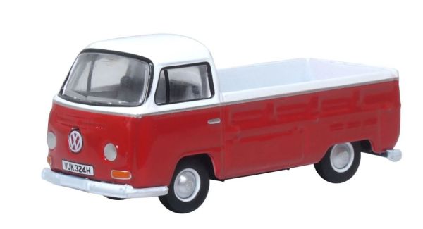 OXF76VW033 - VOLKSWAGEN Tipo 2 Pick-up POPPY rojo y blanco - 1