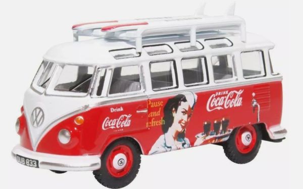 OXF76VWS008C - VOLKSWAGEN Tipo 1 Autobús con surf COCA-COLA - 1