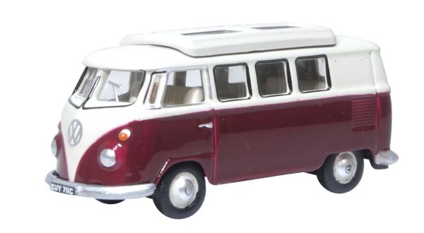 OXF76VWS010 - VOLKSWAGEN Tipo 1 Camper Titan rojo y beige - 1