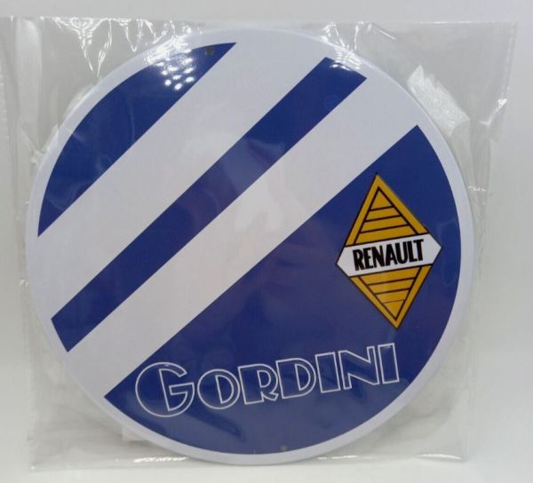 MAGPB227 - Placa redonda - RENAULT Gordini - Ø20 cm - 1